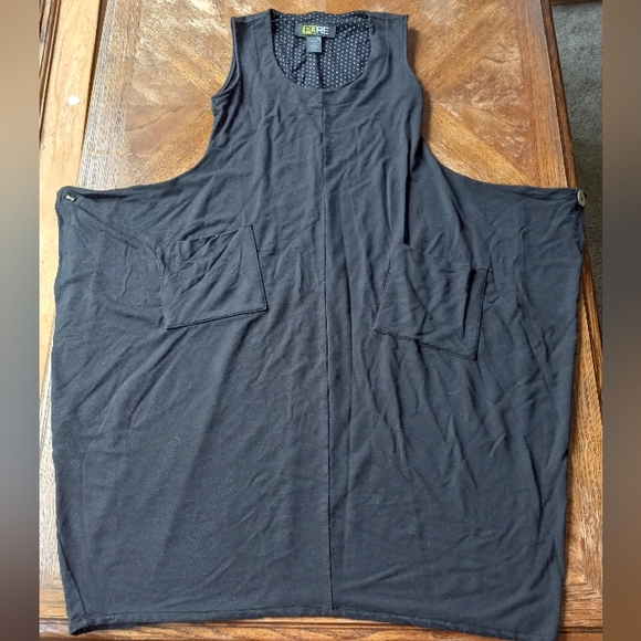 Sleeveless Black Dress W Pockets!!!! - Picture 10 of 12